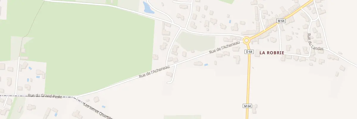 Plan du 32 Rue de l’Acheneau à Brains
