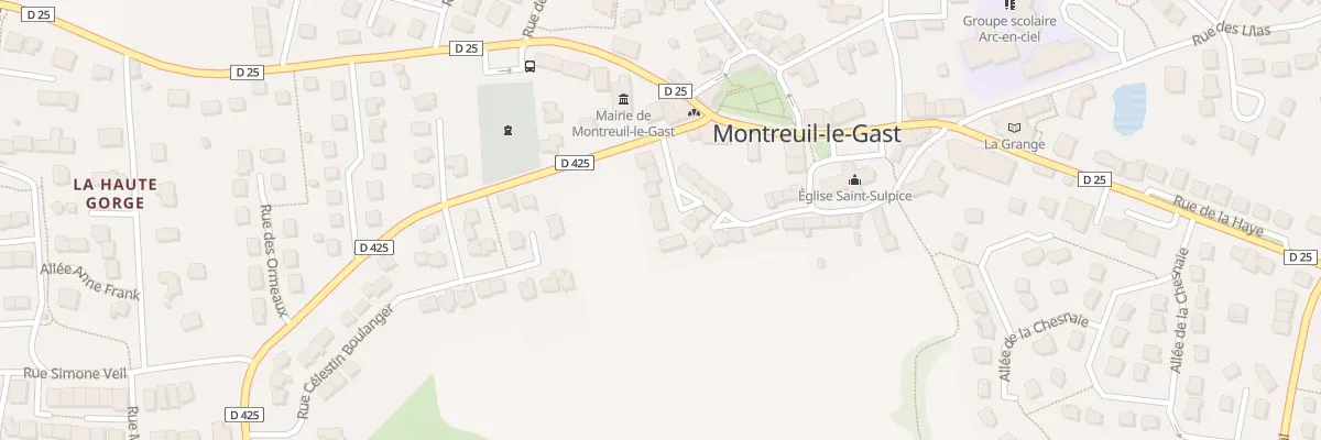 Plan du 8 Imp des Pinsons à Montreuil-le-Gast
