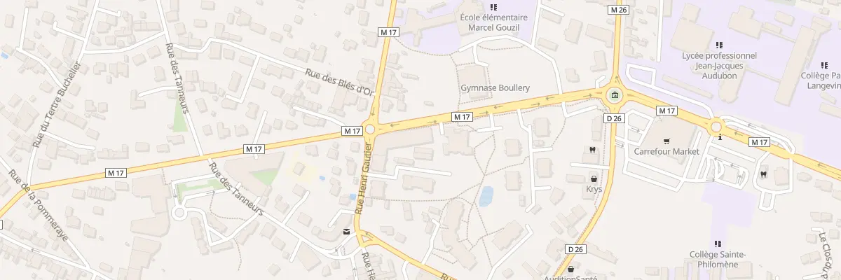Plan du 9 Bd François Blancho à Couëron