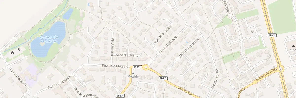 Plan du 3 Rue de la Rabine à La Chapelle-des-Fougeretz