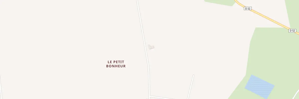 Plan du 5473 Le Petit Bonheur à La Noë-Blanche