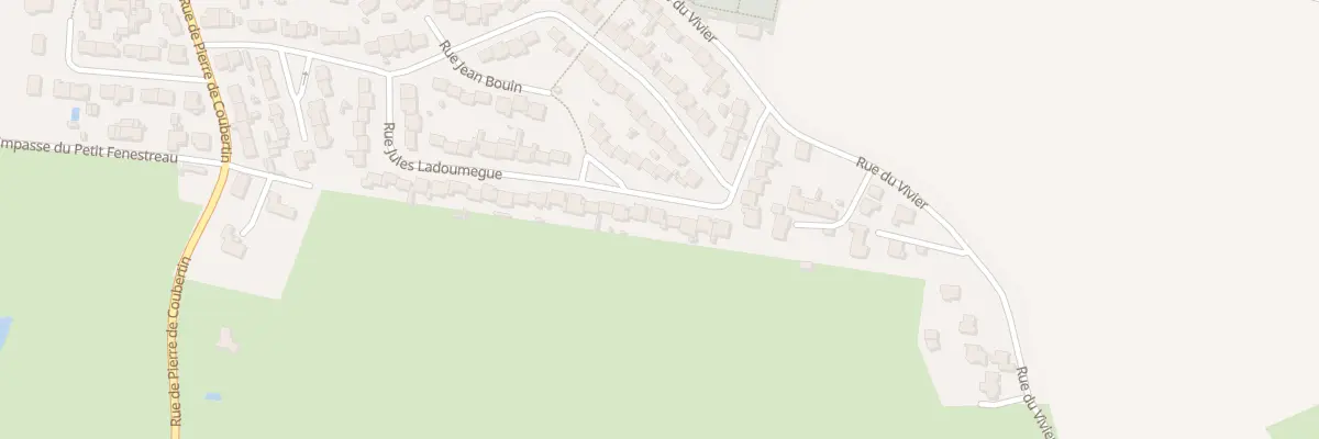 Plan du 48 Rue Jules Ladoumegue aux Sables-d’Olonne