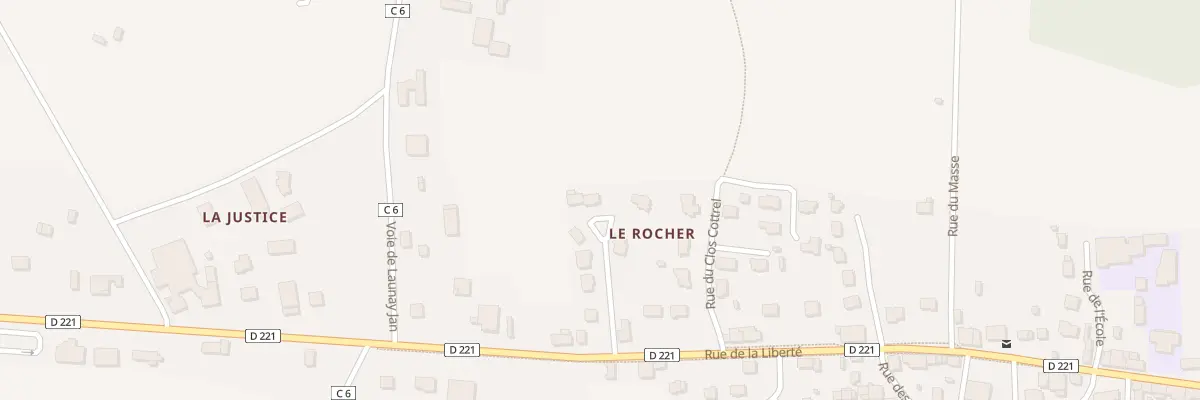 Plan du 11 Rue Beauchêne à Guipel