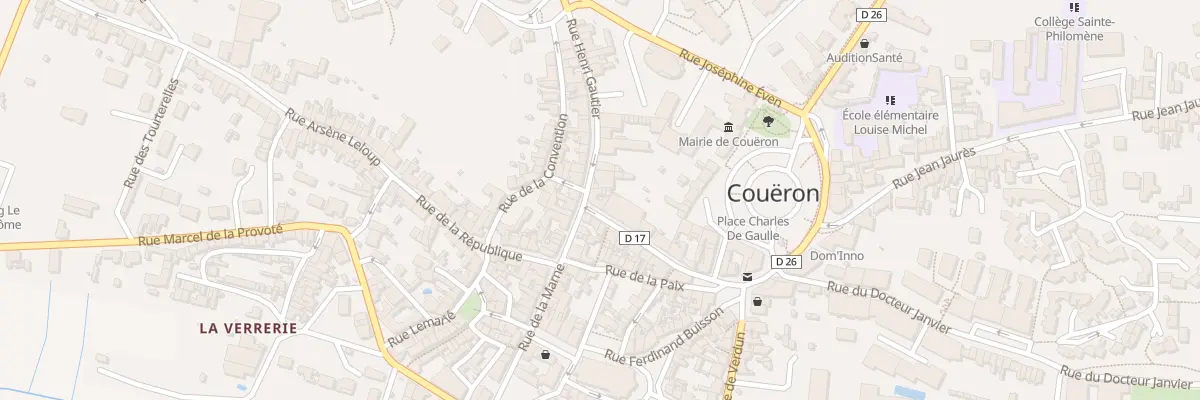 Plan du 18 Rue du 4 Septembre à Couëron
