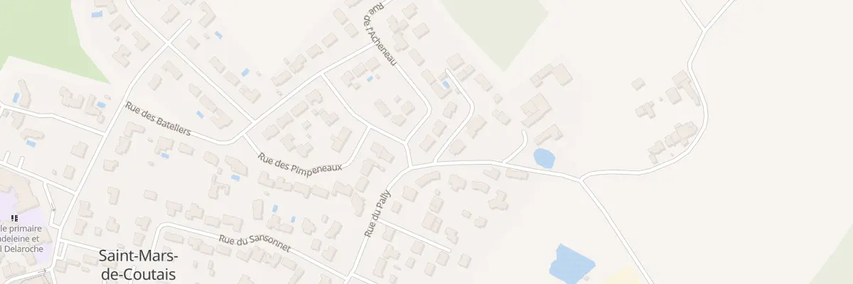 Plan du 2 Rue de l’Acheneau à Saint-Mars-de-Coutais