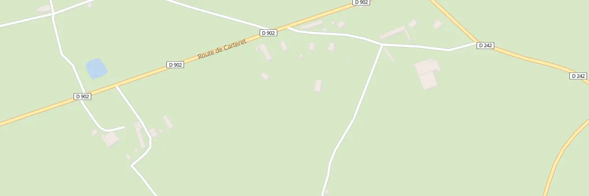 Plan du 2887 Rte de Carteret à Sortosville-en-Beaumont