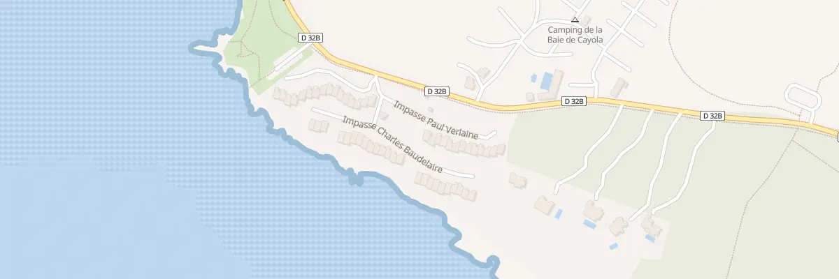Plan du 4 Imp Charles Baudelaire aux Sables-d’Olonne