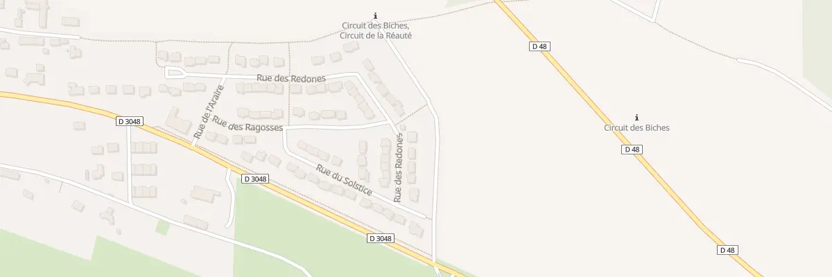 Plan du 37 Rue des Redones à Bourg-des-Comptes