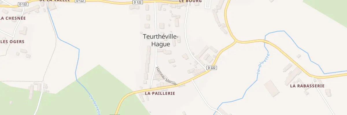 Plan du 13 Rue Vincent à Teurthéville-Hague