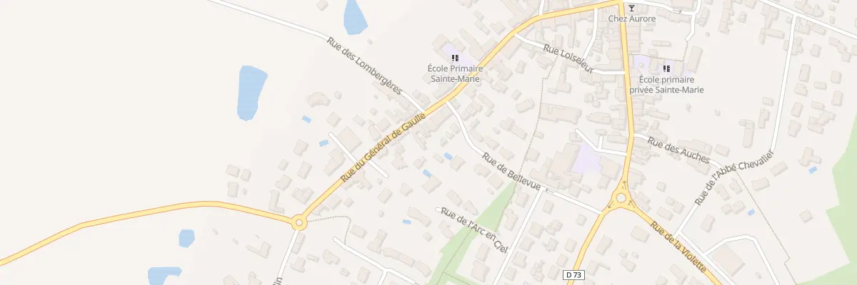 Plan du 33 Rue du Gen de Gaulle à Saint-Lumine-de-Coutais