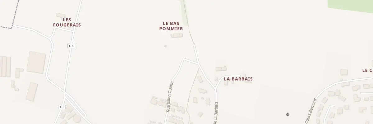 Plan du 46 Rue Julien Guerin à Montreuil-le-Gast