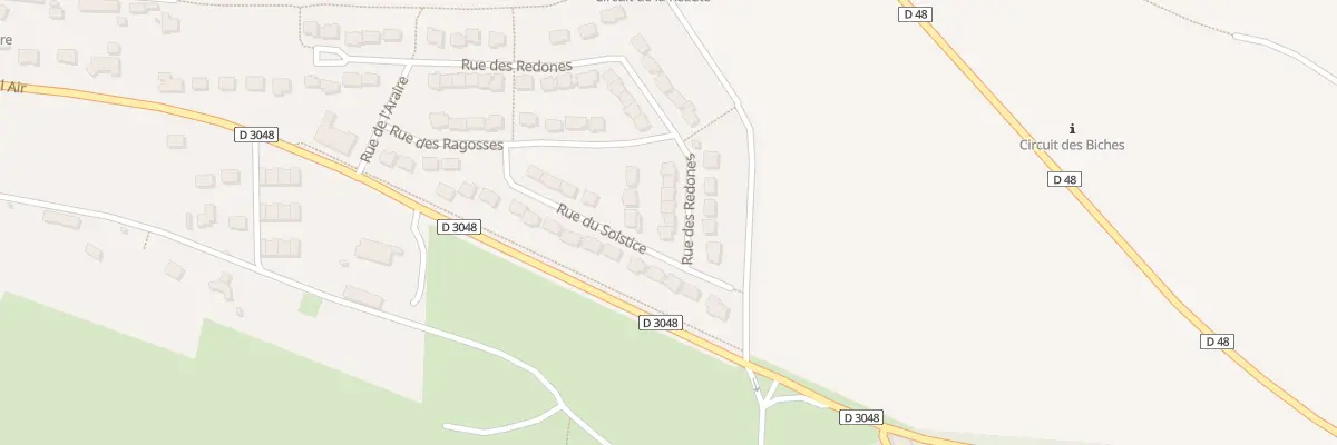 Plan du 48 Rue des Redones à Bourg-des-Comptes