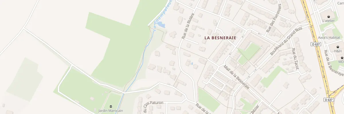 Plan du 41B Rue de la Rivière à La Chapelle-des-Fougeretz
