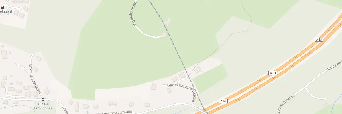 Plan du 5213 Gasteloucar à Biriatou