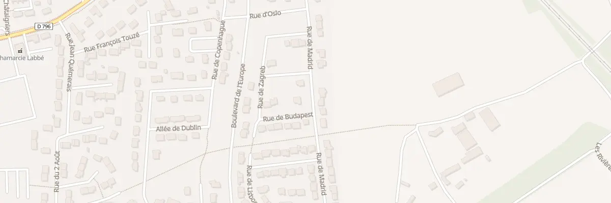 Plan du 2 Rue de Budapest à Combourg