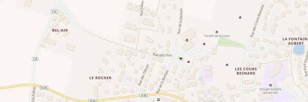 Plan du 14 Rue des Tilleuls à Montreuil-le-Gast