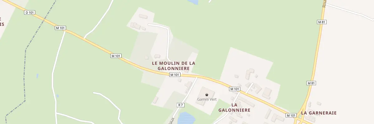 Plan du 84 Rte de St Etienne de Montluc à Couëron