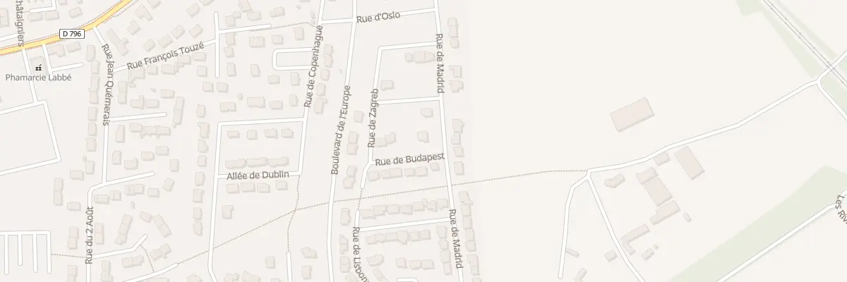 Plan du 4 Rue de Budapest à Combourg