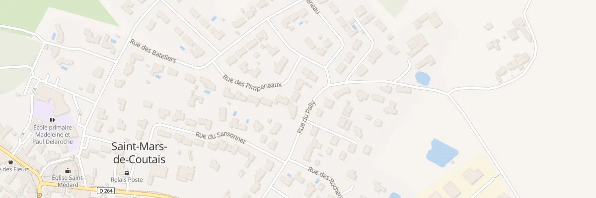 Plan du 10 Rue des Pimpeneaux à Saint-Mars-de-Coutais