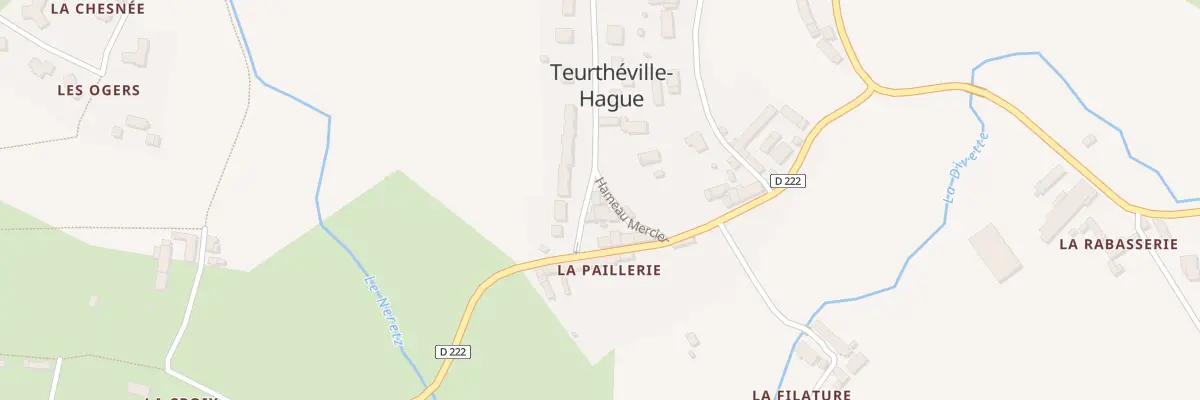 Plan du 2 Hameau Mercier à Teurthéville-Hague