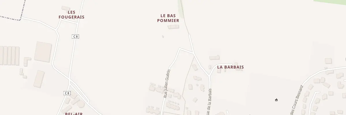 Plan du 43 Rue Julien Guerin à Montreuil-le-Gast
