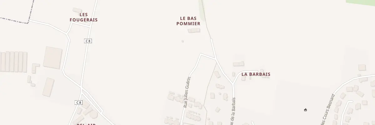Plan du 47 Rue Julien Guerin à Montreuil-le-Gast