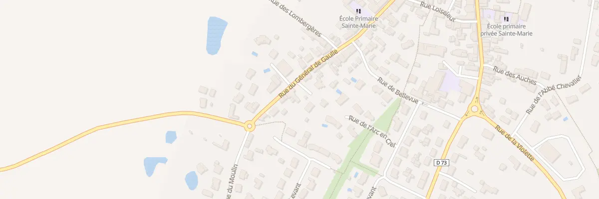 Plan du 43 Rue du Gen de Gaulle à Saint-Lumine-de-Coutais