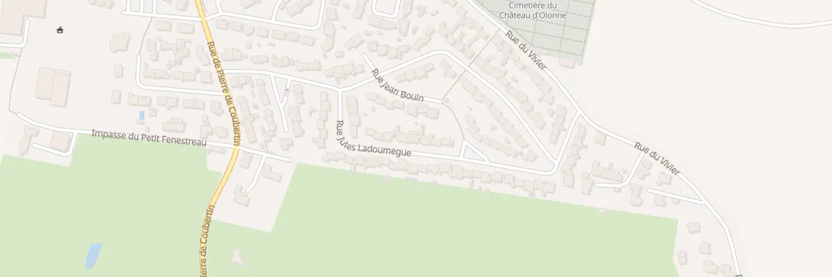 Plan du 17 Rue Jules Ladoumegue aux Sables-d’Olonne