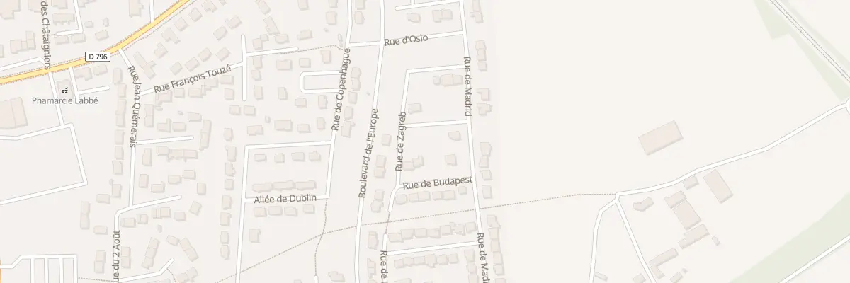 Plan du 7 Rue de Prague à Combourg