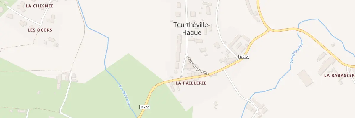 Plan du 18 Rue Vincent à Teurthéville-Hague