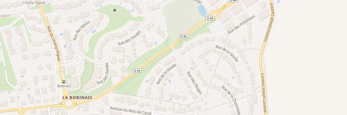 Plan du 17 Rue de la Girolle à Bruz