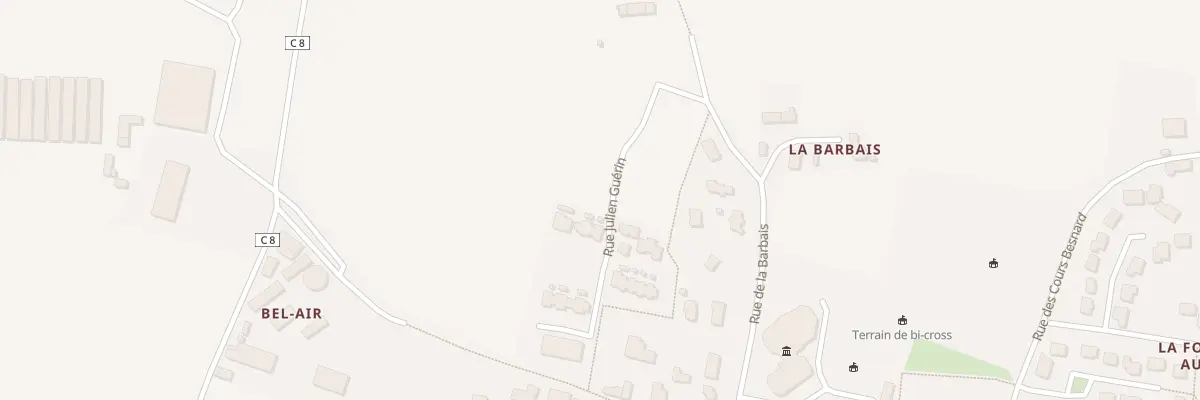 Plan du 23 Rue Julien Guerin à Montreuil-le-Gast