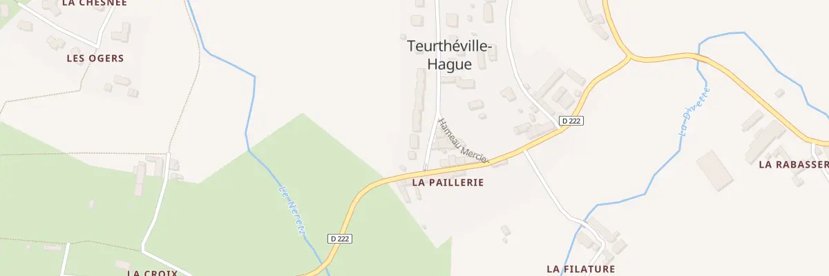 Plan du 20 Rue Vincent à Teurthéville-Hague
