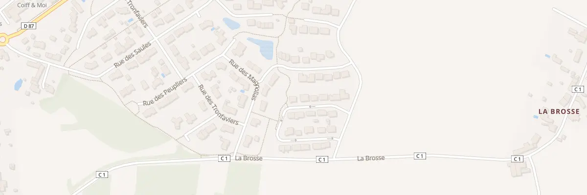 Plan du 12 Rue des Tilleuls à La Marne