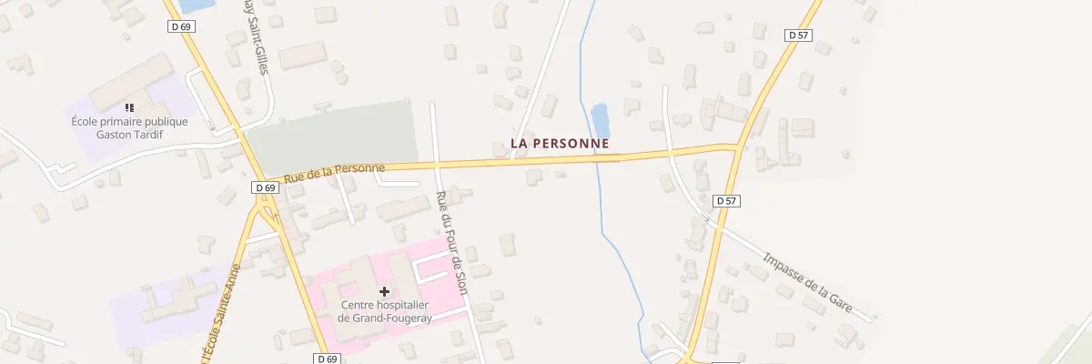 Plan du 16 Rue de la Personne à Grand-Fougeray