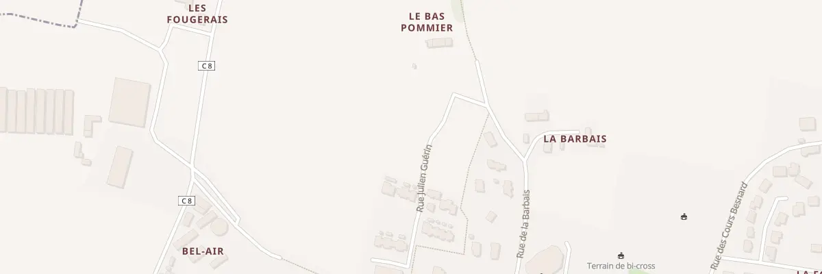 Plan du 39 Rue Julien Guerin à Montreuil-le-Gast