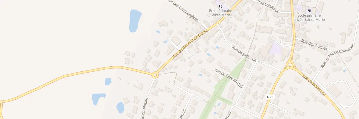 Plan du 45 Rue du Gen de Gaulle à Saint-Lumine-de-Coutais
