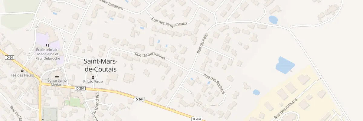 Plan du 23B Rue du Sansonnet à Saint-Mars-de-Coutais