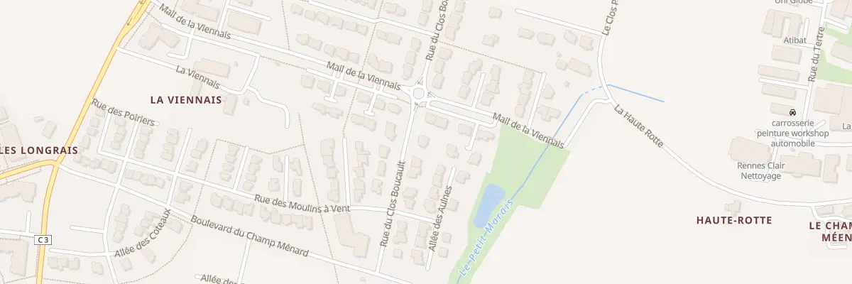 Plan du 23 Rue du Clos Boucault à La Chapelle-des-Fougeretz