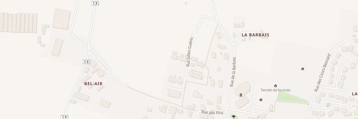 Plan du 19 Rue Julien Guerin à Montreuil-le-Gast