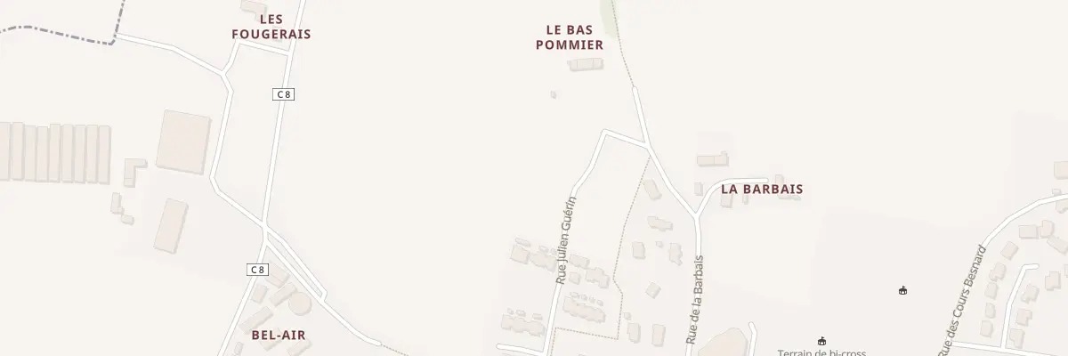 Plan du 41 Rue Julien Guerin à Montreuil-le-Gast