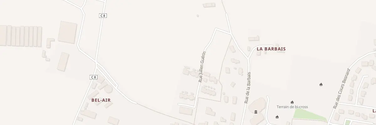 Plan du 29 Rue Julien Guerin à Montreuil-le-Gast