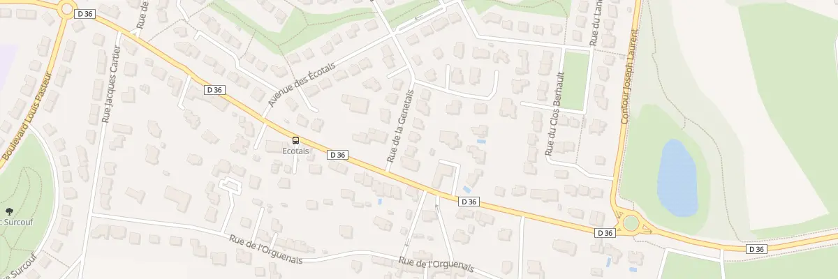Plan du 6 Rue de la Genetais à Bruz