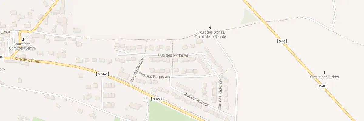 Plan du 24 Rue des Redones à Bourg-des-Comptes