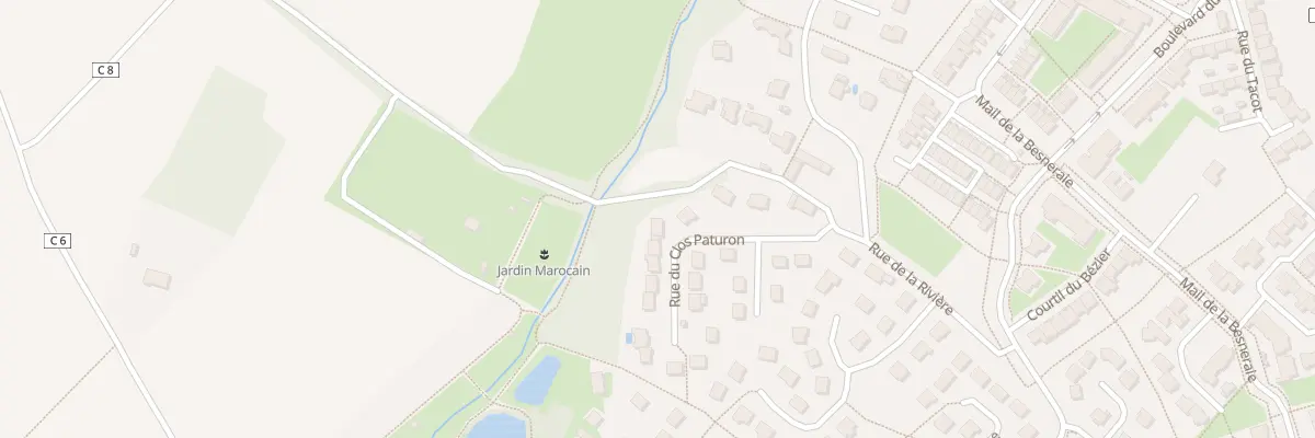 Plan du 9 Rue du Clos Paturon à La Chapelle-des-Fougeretz