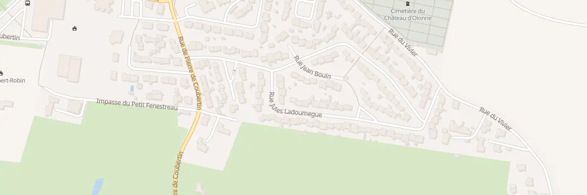 Plan du 9 Rue Jules Ladoumegue aux Sables-d’Olonne