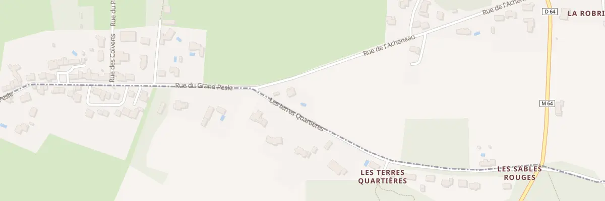 Plan du 1 Le Grand Pesle à Brains