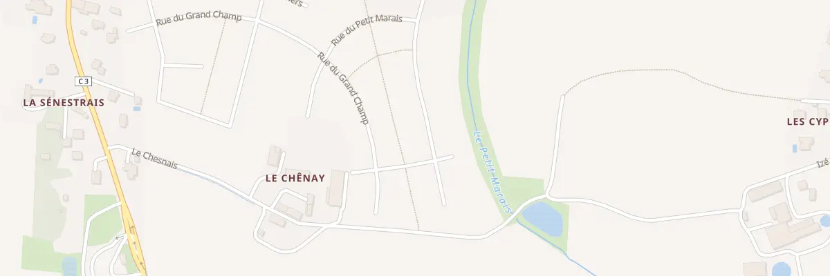 Plan du 26 Rue du Petit Marais à La Chapelle-des-Fougeretz