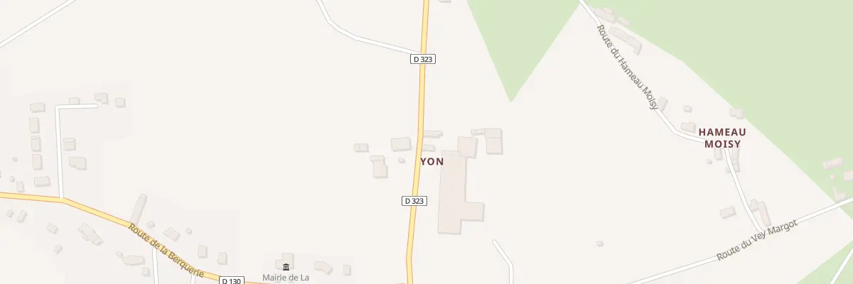 Plan du 2 Rte du Hameau Yon à La Haye-d’Ectot