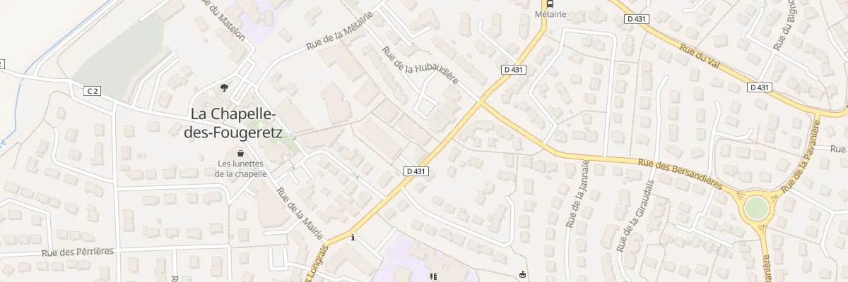Plan du 11 Rue des Carlets à La Chapelle-des-Fougeretz